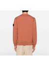 Wappen Patch Garment Dyed Sweatshirt Brown - STONE ISLAND - BALAAN 5