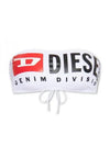 Bfb Bryna Logo Print Bikini Top White - DIESEL - BALAAN 2