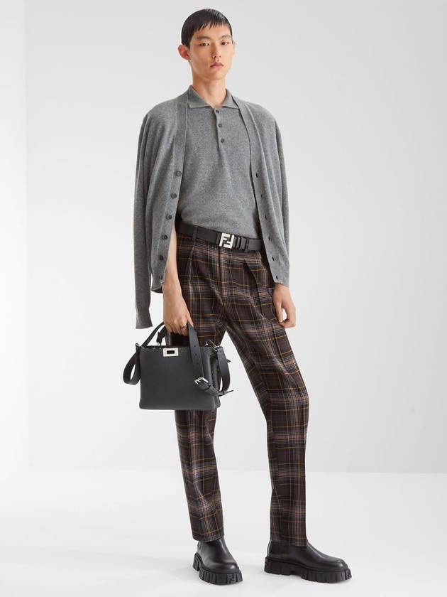 Fendi Trousers Brown - FENDI - BALAAN 2