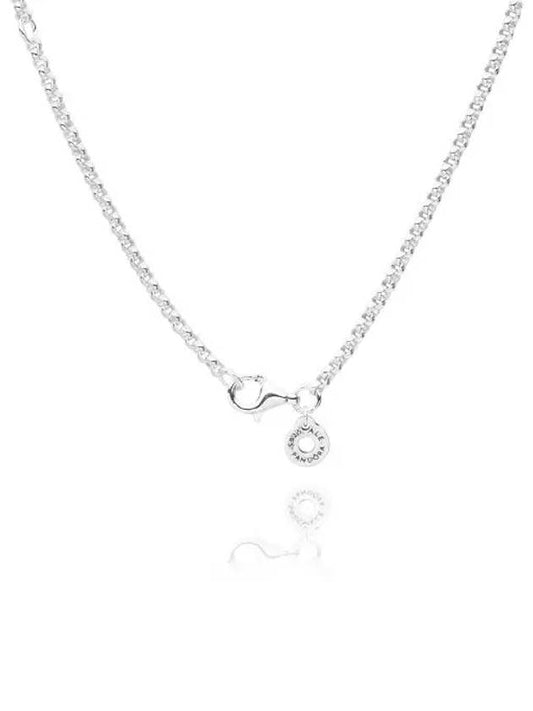 Rolo Chain 60cm Necklace Silver - PANDORA - BALAAN.