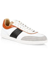 Leather Panel Low Top Sneakers White - TOD'S - BALAAN 3