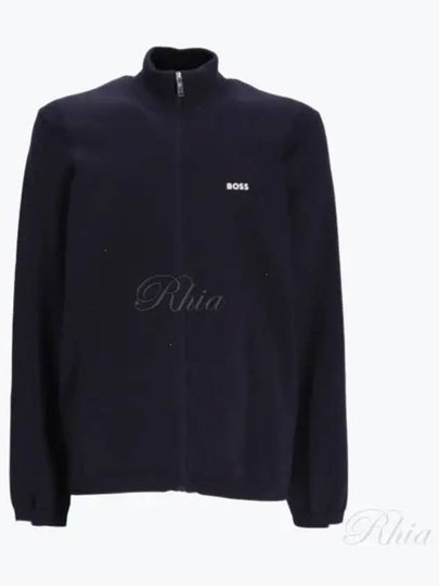 Ever X Full Zip-Up Jacket Navy - HUGO BOSS - BALAAN 2