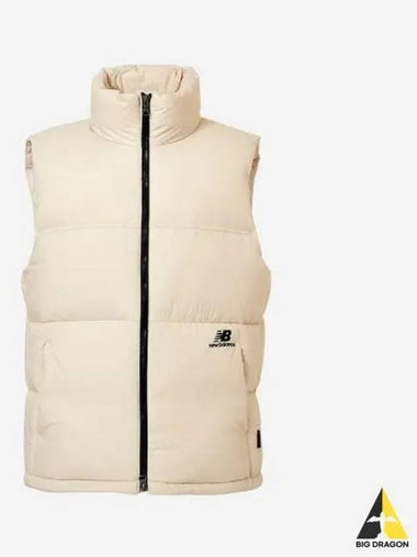 Uni Active Air Down Vest 36 Light Beige - NEW BALANCE - BALAAN 1