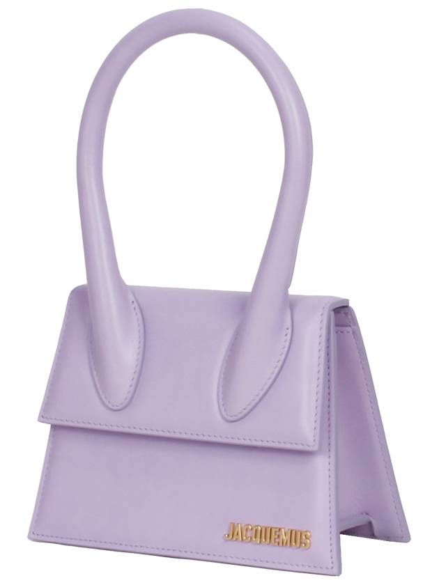 Le Chiquito Moyen Signature Tote Bag Lilac - JACQUEMUS - BALAAN 2