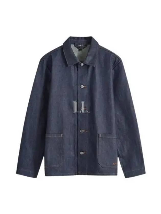 Kerlouan Denim Shirt Jacket Navy - A.P.C. - BALAAN 2