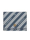 Logo Chain Bond Half Wallet Blue - GIVENCHY - BALAAN 1