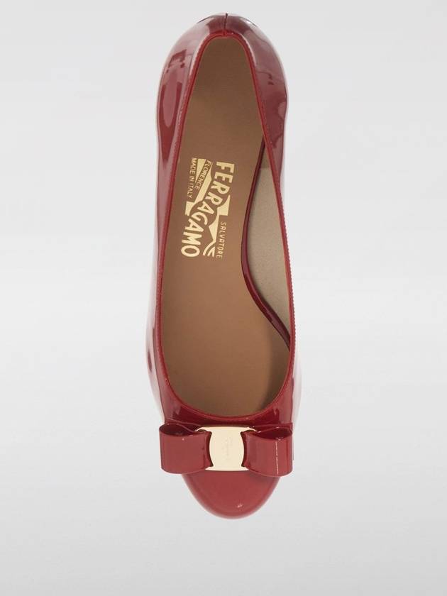 Vara Bow Patent Pumps Red - SALVATORE FERRAGAMO - BALAAN 5