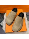 Go Mule Suede Calfskin Beige - HERMES - BALAAN 1