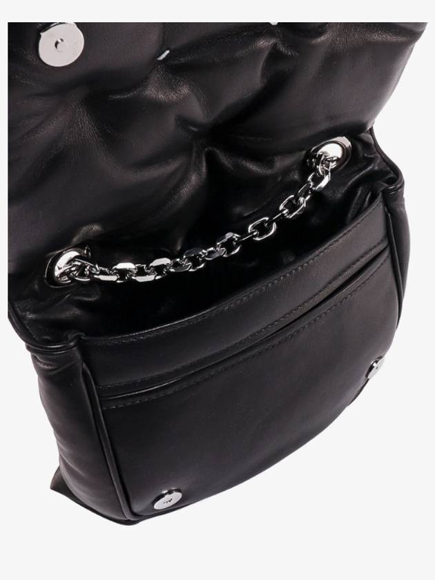 Glam Slam Flap Crossbody Bag Black - MAISON MARGIELA - BALAAN 5