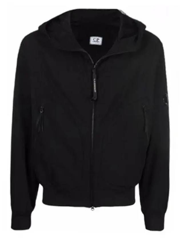 Protech Lens Wappen Hooded Jacket Black - CP COMPANY - BALAAN 2