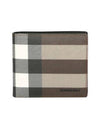 Vintage Check 2-Fold Half Wallet Dark Birch Brown - BURBERRY - BALAAN 2