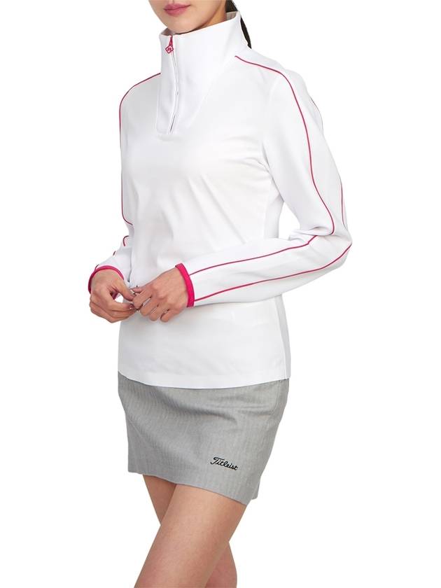 Golf wear mid layer women s long sleeve t shirt AWJS08982 0000 - J.LINDEBERG - BALAAN 7