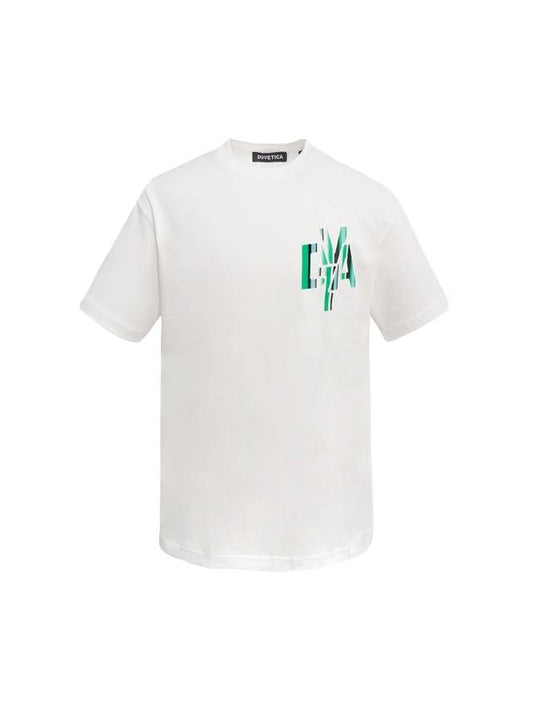 Villari Short Sleeve T-shirt White - DUVETICA - BALAAN 1