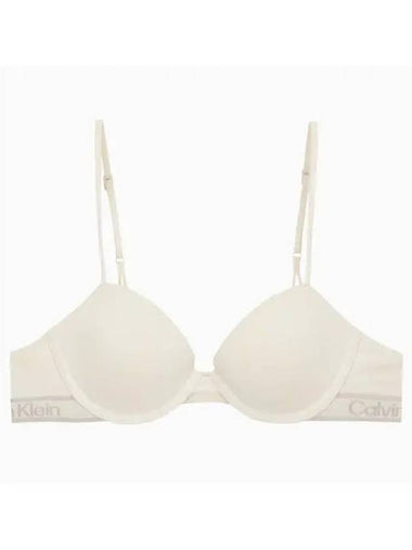 UNDERWEAR Women s Tonal Logo Cotton AF Demi Bra QF7948ADJB1 - CALVIN KLEIN - BALAAN 1