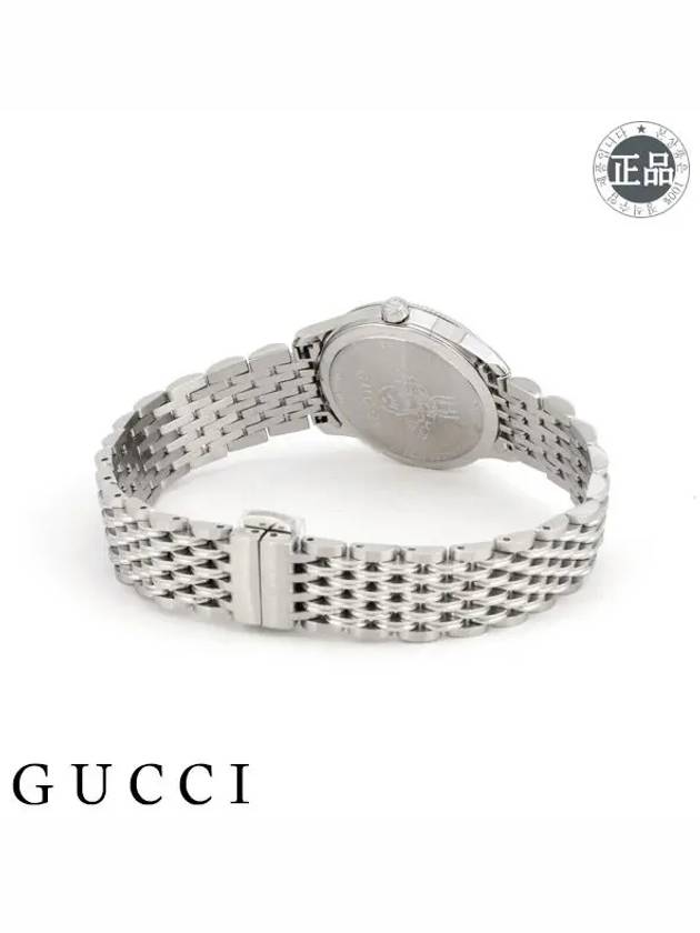 Women's G Timeless Watch Silver - GUCCI - BALAAN 3