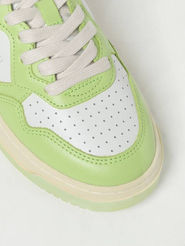 Women's Medalist Bi-Color Low-Top Sneakers Green - AUTRY - BALAAN 5