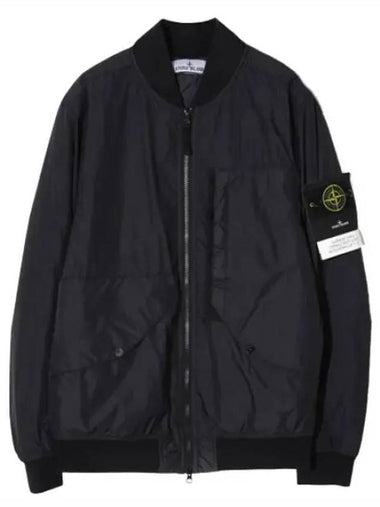 Crinkle Labs Recycled Nylon Primaloft Bomber Jacket - STONE ISLAND - BALAAN 1