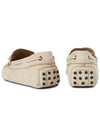 Gommino Nubuck Driving Shoes  Beige - TOD'S - BALAAN 7