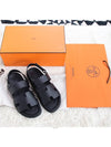 Genius Calfskin Sandals Black - HERMES - BALAAN 7