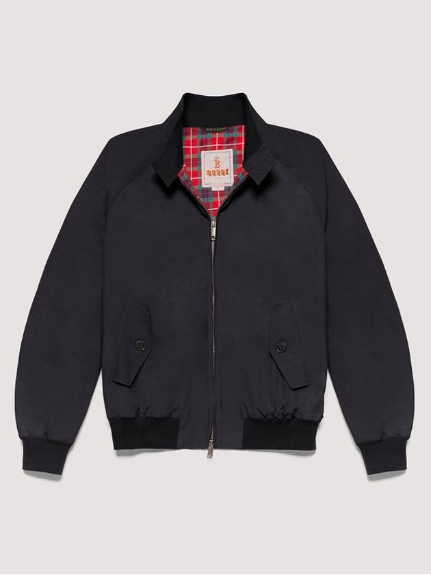 G9 Classic Original Harrington Zip-Up Jacket Dark Navy - BARACUTA - BALAAN 2