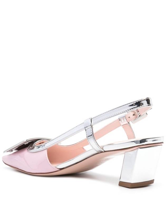 Heel Pumps RVW00625600T650TUA P24 TEEN PINK SILVER - ROGER VIVIER - BALAAN 5