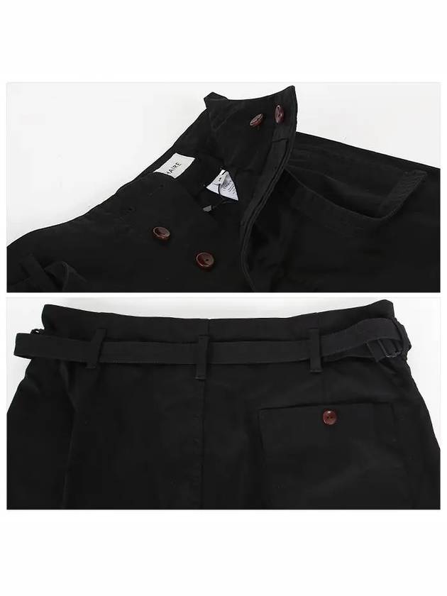 Men's Loose Chino Straight Pants Black - LEMAIRE - BALAAN 8