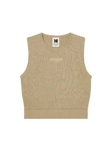 KODAK Professional Knit Tank Top Women BEIGE - KODO - BALAAN 1