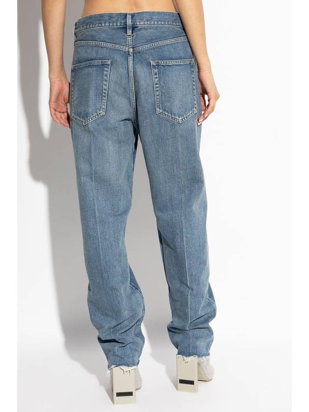 Fear Of God Jeans With Logo, Women's, Blue - FEAR OF GOD - BALAAN 4