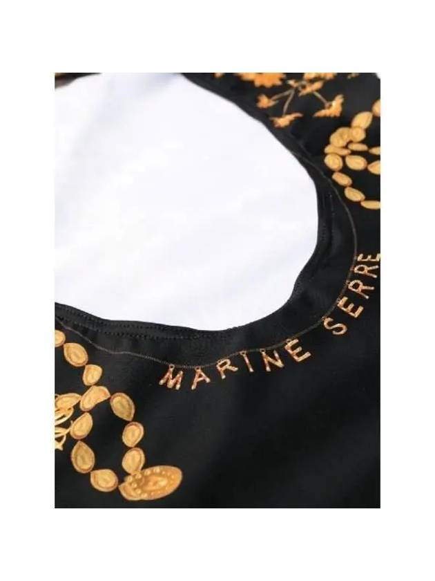 Jewel Printing Backless Swimsuit T362SS23W JERPA0004 00 - MARINE SERRE - BALAAN 3