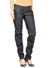 Leather detail maple denim - DSQUARED2 - BALAAN 1