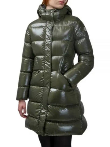 1C00038 5963V 832 Bellevue long down jacket - MONCLER - BALAAN 1