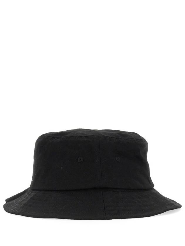 Logo Paris Sun Patch Cotton Bucket Hat Black - KENZO - BALAAN 4