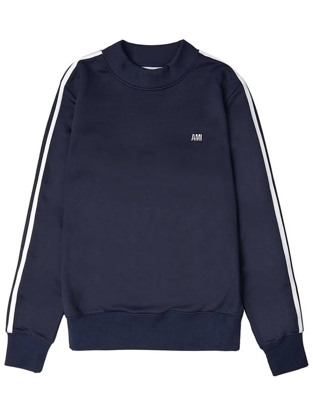 Track Crew Sweatshirt Nautic Blue - AMI - BALAAN 2