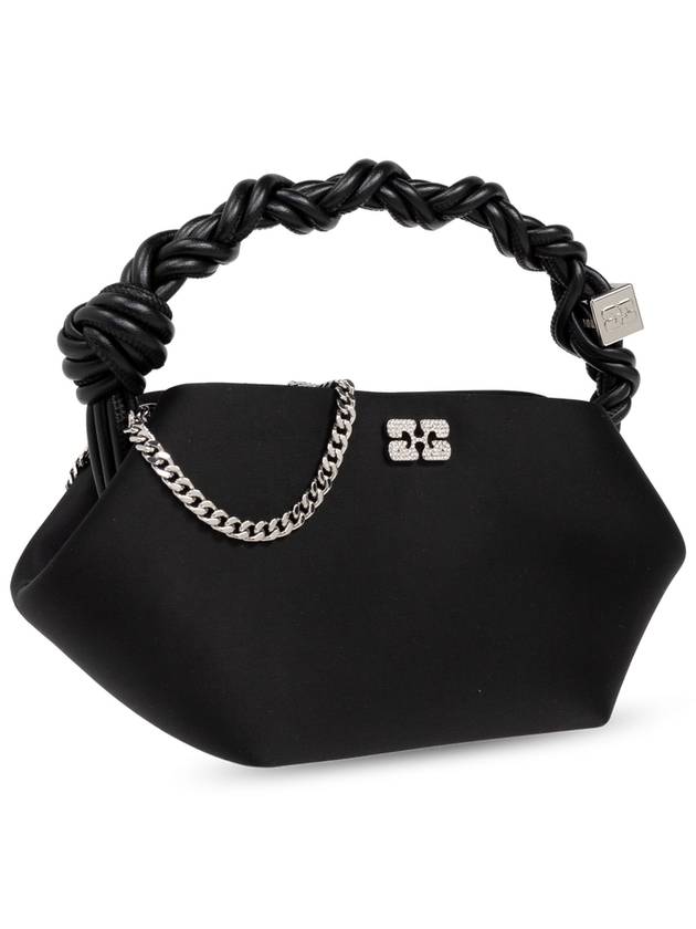 Ganni Handbag With Logo, Women's, Black - GANNI - BALAAN 4