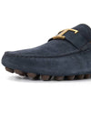 Timeless Gommino Suede Driving Shoes Navy - TOD'S - BALAAN 8