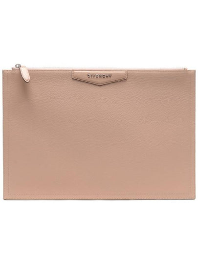 Antigona Large Clutch Bag Beige - GIVENCHY - BALAAN 2