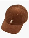 K5206HT WOOD 5206 corduroy baseball ball cap - KANGOL - BALAAN 3