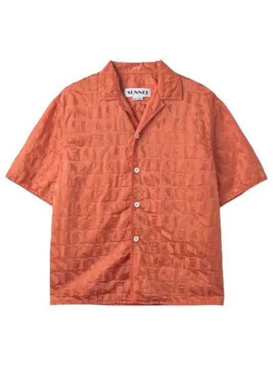 Regular short sleeve shirt bright orange - SUNNEI - BALAAN 1