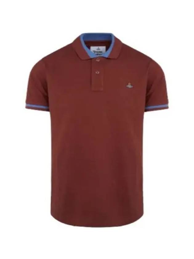 Classic ORB Logo Polo Shirt Red - VIVIENNE WESTWOOD - BALAAN 2