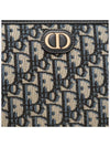 30 Montaigne Pouch Blue  Oblique Jacquard - DIOR - BALAAN 8