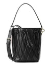 Donae Leather Bucket Bag Black - BALLY - BALAAN 2