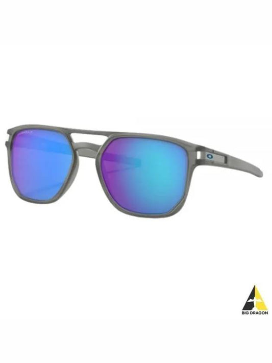 Latch Beta Matte Gray Ink Prism Sapphire Polarized OO9436 06OO9436 0654 - OAKLEY - BALAAN 1