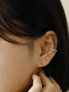 Pearl Cuff Earrings White - SOSOO - BALAAN 2