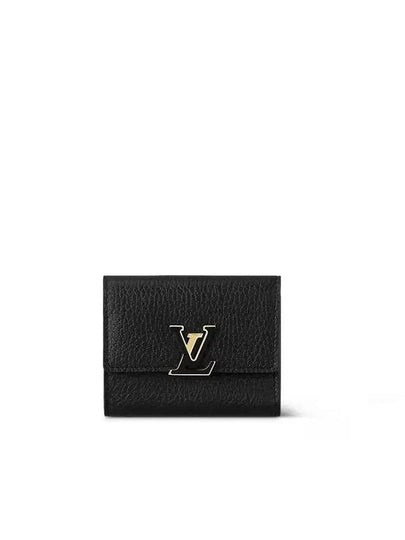 Capucines XS Half Wallet Black - LOUIS VUITTON - BALAAN 2