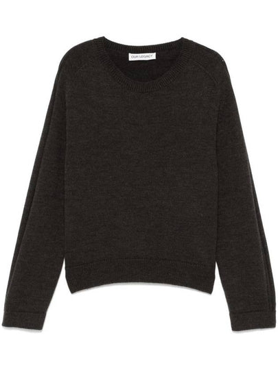 Merino Wool Knit Top Brown - OUR LEGACY - BALAAN 2