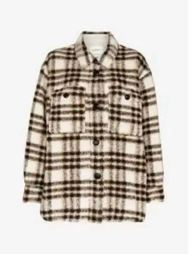 Haveli Shirt Jacket Ecru MA099822A012E23EC - ISABEL MARANT - BALAAN 1