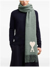 Oversized de Coeur scarf USF422A W0054 4013 - AMI - BALAAN 2