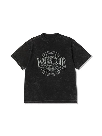 Piece Of No War Washing T-Shirt Charcoal - VAEKCIE - BALAAN 2