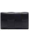 Intrecciato Vertical Long Wallet Black - BOTTEGA VENETA - BALAAN 5