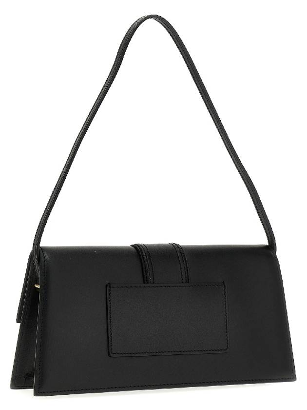 Le Bambino Long Flap Shoulder Bag Black - JACQUEMUS - BALAAN 7